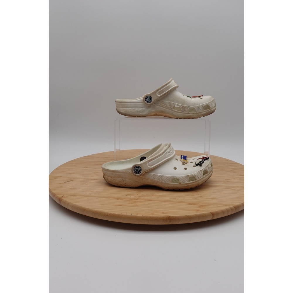 Crocs Classic Clog Shoes Kids Size 6 White Slip On Casual Comfort Wear